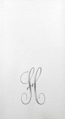 Linun Guest Towels - Silver Antoinette - H