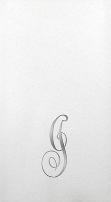 Linun Guest Towels - Silver Antoinette - I