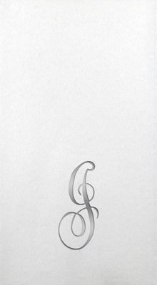 Linun Guest Towels - Silver Antoinette - J