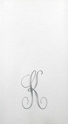 Linun Guest Towels - Silver Antoinette - K