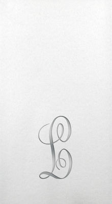 Linun Guest Towels - Silver Antoinette - L