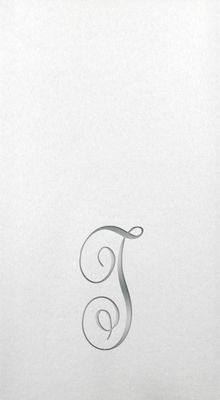 Linun Guest Towels - Silver Antoinette - T