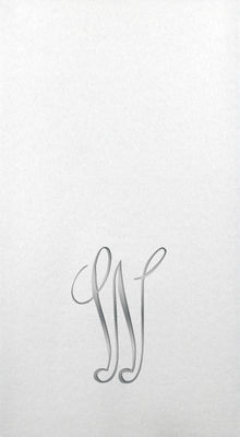Linun Guest Towels - Silver Antoinette - W