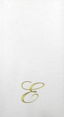 Linun Guest Towels - Gold Quill - E
