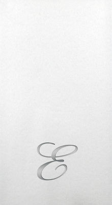 Linun Guest Towels - Silver Quill - E