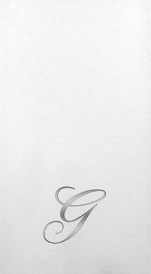 Linun Guest Towels - Silver Quill - G