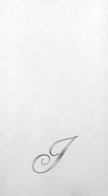 Linun Guest Towels - Silver Quill - I