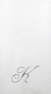 Linun Guest Towels - Silver Quill - K