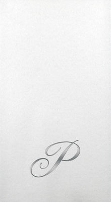 Linun Guest Towels - Silver Quill - P