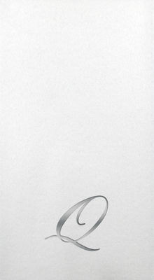 Linun Guest Towels - Silver Quill - Q