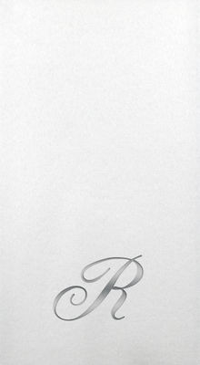 Linun Guest Towels - Silver Quill - R