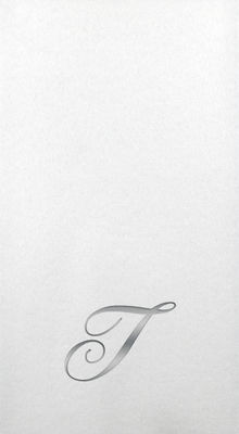 Linun Guest Towels - Silver Quill - T