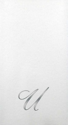 Linun Guest Towels - Silver Quill - U