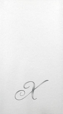 Linun Guest Towels - Silver Quill - X