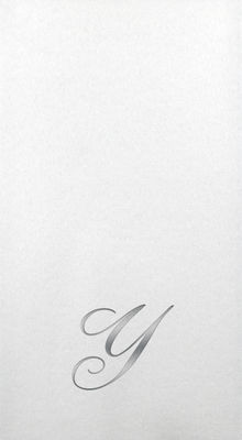 Linun Guest Towels - Silver Quill - Y