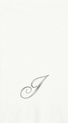3-Ply White Guest Towels - Silver Quill - I