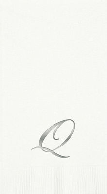 3-Ply White Guest Towels - Silver Quill - Q