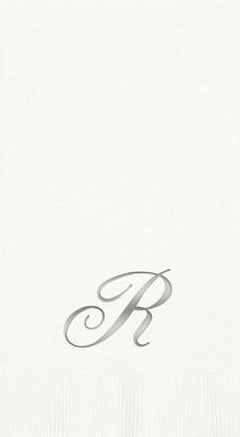 3-Ply White Guest Towels - Silver Quill - R