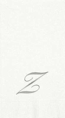 3-Ply White Guest Towels - Silver Quill - Z