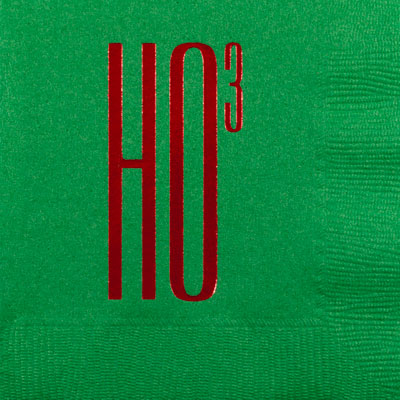 HO Cubed Christmas Napkins
