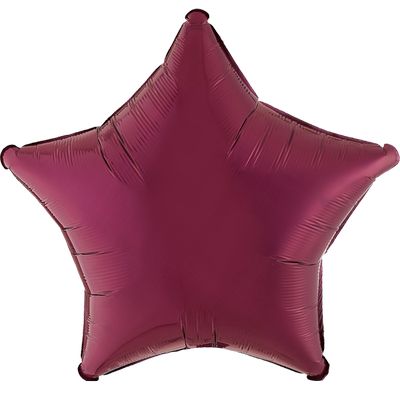 Berry 18-inch Star Mylar Balloons - 10ct