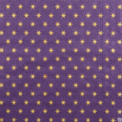 Twinkle Luncheon Napkins - Purple