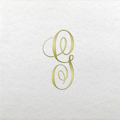 Linun Beverage Napkins - Gold Antoinette - G