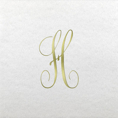 Linun Beverage Napkins - Gold Antoinette - H