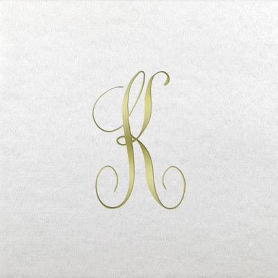 Linun Beverage Napkins - Gold Antoinette - K