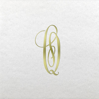 Linun Beverage Napkins - Gold Antoinette - Q
