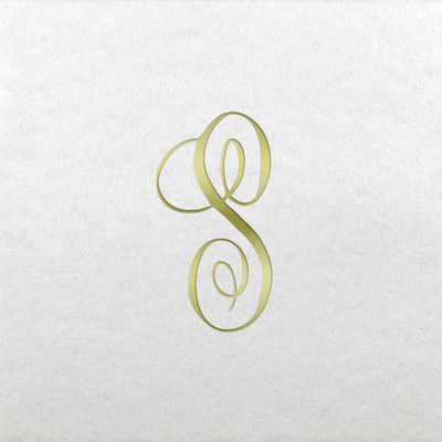 Linun Beverage Napkins - Gold Antoinette - S