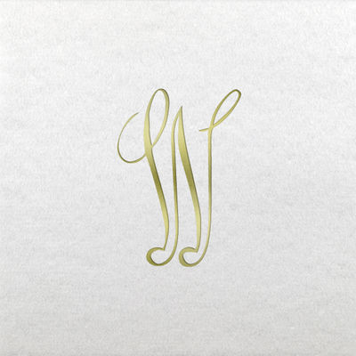 Linun Beverage Napkins - Gold Antoinette - W