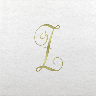 Linun Beverage Napkins - Gold Antoinette - Z