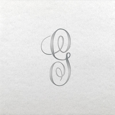 Linun Beverage Napkins - Silver Antoinette - G