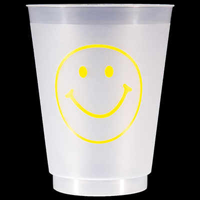 Smiley Face Shatterproof Cups