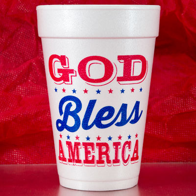 God Bless America Cups