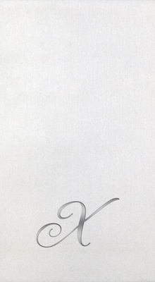 Bella Guest Towels - Silver Quill - X