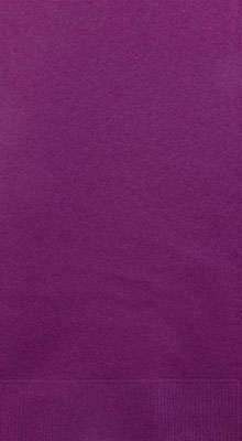 Plum 3-Ply Guest Towels