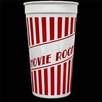 Movie Night Stadium Cups - Red