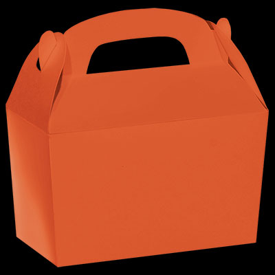 Orange Gable Boxes - 24ct